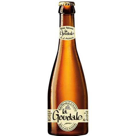 LA GOUDALE Bière blonde à l ancienne bouteille cl pas cher Auchan fr