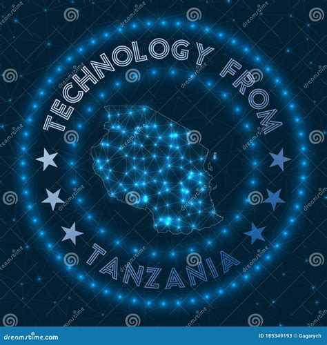 Technology from Tanzania. stock vector. Illustration of electronic