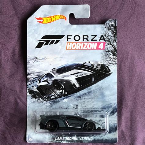 Hot Wheels Forza Horizon 4 2019 Series Lamborghini Veneno Hobbies Toys Toys Games On Carousell