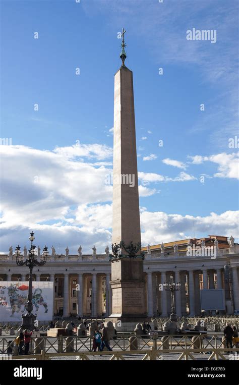 Vatican Obelisk, Vatican City Stock Photo - Alamy