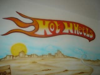 Quartos de bebê Feito Arte Quarto de menino Hot Wheels
