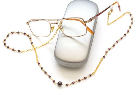 Gemstone Glasses Chain Ladies Sunglasses Chain Long And Short Spectacle Chains Eyewear