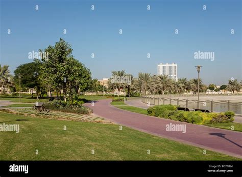 al barsha pond park  res stock photography  images alamy