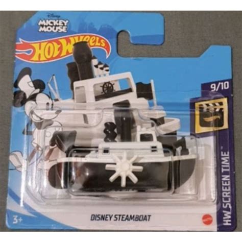 Disney Steamboat Mickey Scream Time Hot Wheels Shopee Brasil