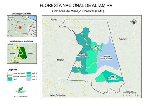 Floresta Nacional de Altamira PA Serviço Florestal Brasileiro