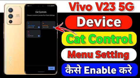 Vivo V23 5g Cat Control Kaise Enable Kare How To Enable Cat Control