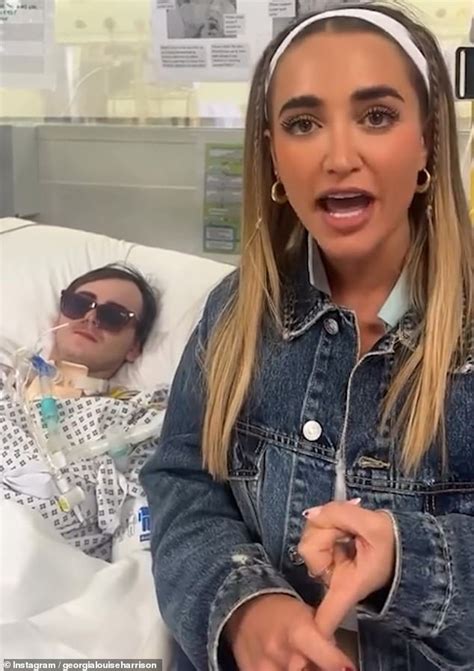 Newly Single Georgia Harrison Sends Temperatures Soaring In A Tiny White Bikini As She Parties