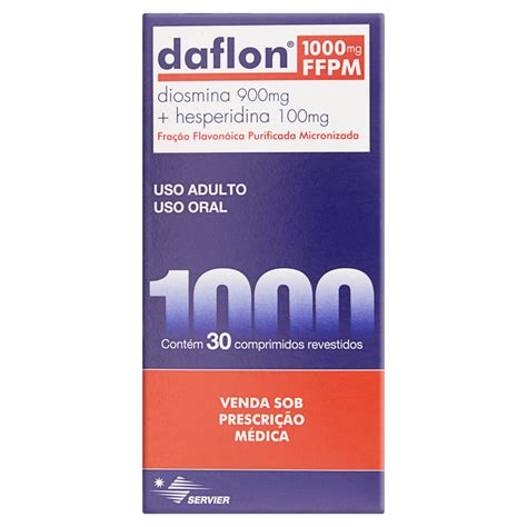 Daflon 1000mg Servier 30 comprimidos revestidos