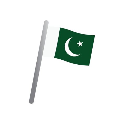 Pakistan Flag Icon Vector 40974159 Vector Art At Vecteezy