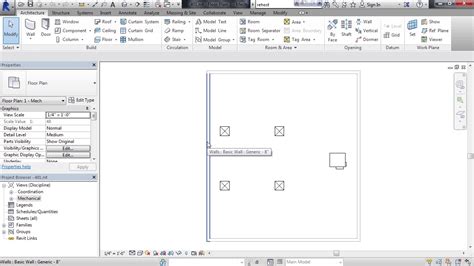 Learning Autodesk Revit Mep Use Of The Tab Key Youtube