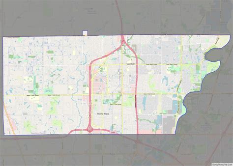 map  carmel city thong thai real