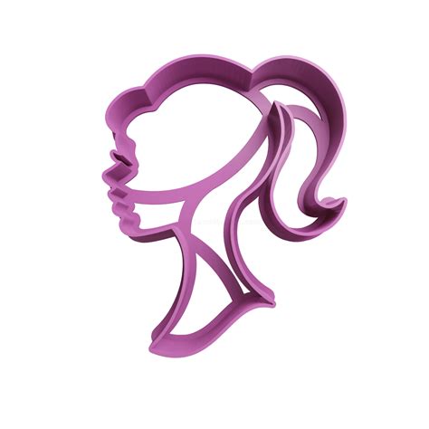 Barbie Silhouette Cookie Cutter Stl Cookie Cutter Stl Store Design