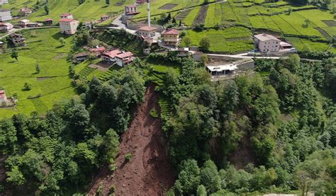 Trabzon Da Y L Sonra Heyelan Tehlikesini Yeniden Hat Rlad Lar