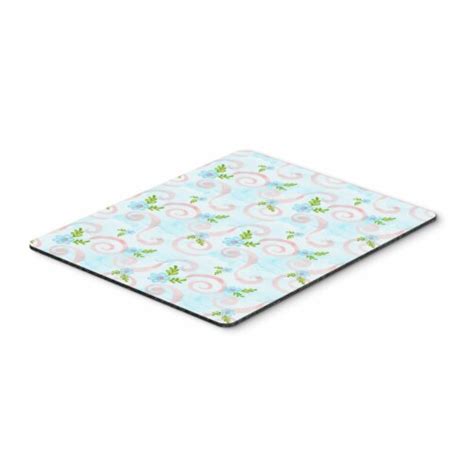 Watercolor Blue Flowers Swirls Mouse Pad Hot Pad Or Trivet 1 Kroger