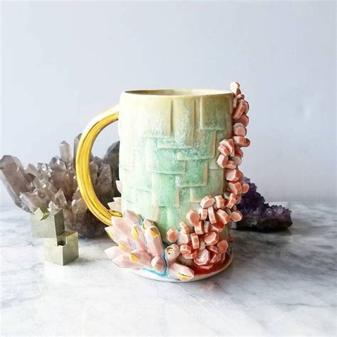 Custom Ceramic Coffee Mugs By Katie Marks Artpeoplenet