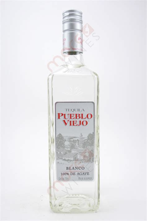 Pueblo Viejo Blanco Tequila 750ml - MoreWines