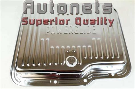 Find Chevy Powerglide Chrome Steel Finned Trans Transmission Pan Street