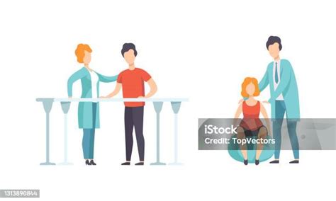 terapi fisik  fisioterapi  terapis memulihkan kesehatan