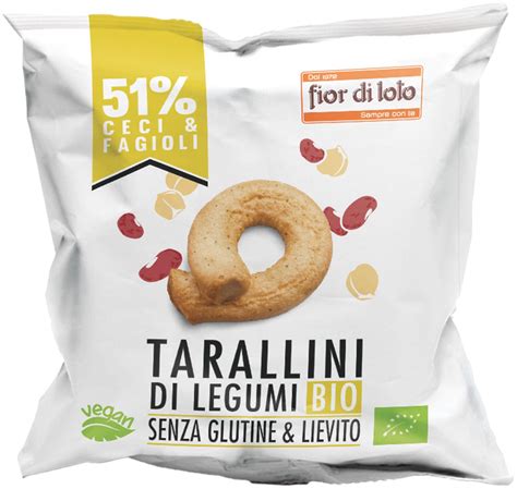 Tarallini Di Farina Di Legumi Fior Di Loto Prontuario Aic Naturas