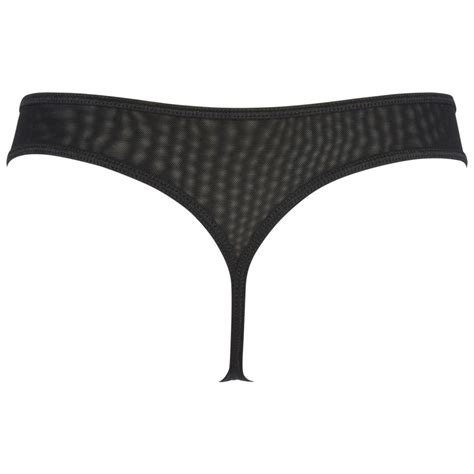 Bezaubernder Spitzenstring Mit Riemchen Schwarz Slips Strings Club Hot Fashion Odretto