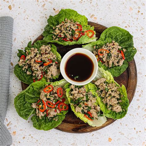 Thai Style Pork Lettuce Cups Recipe Woolworths