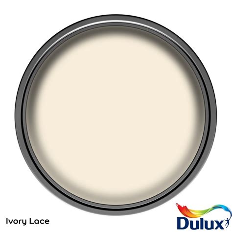 Dulux Matt Emulsion Paint Ivory Lace 5l Homebase