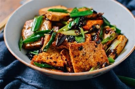 Tofu with Black Bean Sauce - A Vegan's Delight - The Woks of Life
