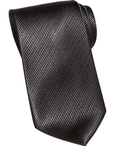 Egara Charcoal Stripe Narrow Silk Tie Mens Brands Mens Wearhouse