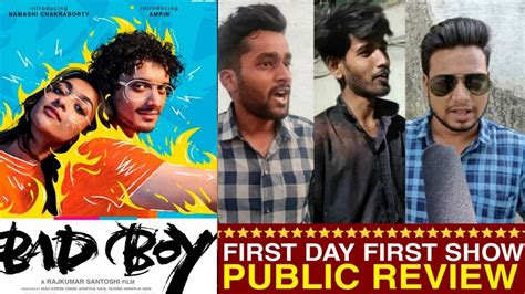 Bad Boy Movie Public Review Bad Boy Movie Namashi Chakraborty Amrin