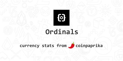 Ordinals (ORDI) Price - Live Chart, Index, Market Cap | CoinPaprika