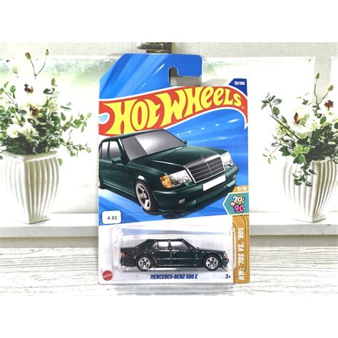 HOTWHEELS HOT WHEELS Hijau 風火輪 MERCEDES BENZ E 綠色壓鑄風火輪 蝦皮購物