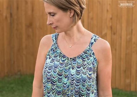 Easy Breezy Summer Lounge Dress Pattern And Tutorial