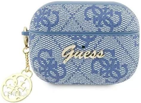 Guess Guap2G4Gsmb Airpods Pro 2 Cover Niebieski Blue 4G Charm