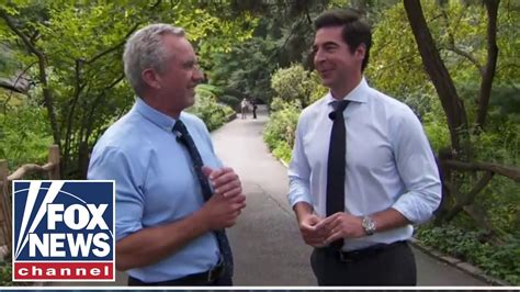 Jesse Watters interviews RFK Jr from New York's Central Park - The ...