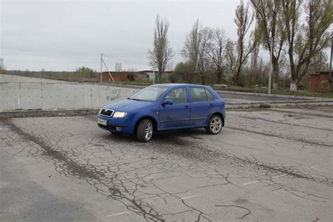 Сходжение передних колес, встреча с друзьями) — Skoda Fabia Mk1, 1,4 л ...
