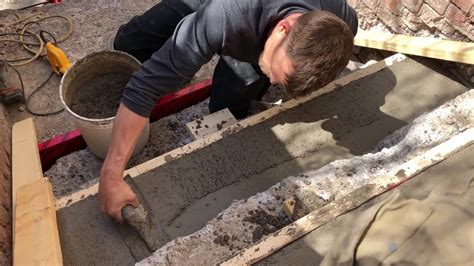 Concrete Stair Restoration And Overlay One Day Repair Youtube