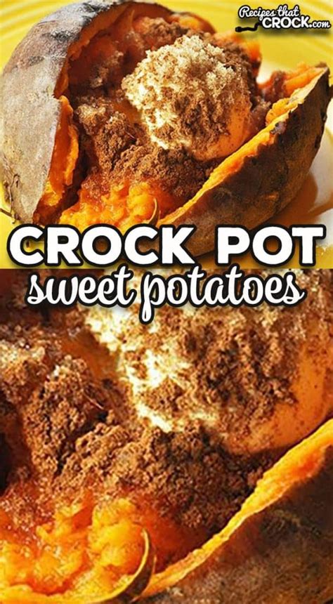 Crock Pot Sweet Potatoes Recipes That Crock