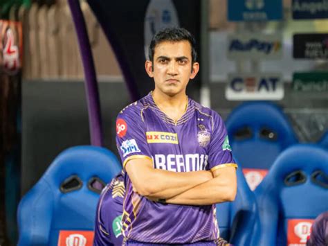 Gautam Gambhir Nombrado Nuevo Entrenador En Jefe Del Equipo Indio