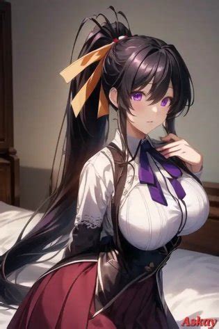 Akeno Himejima Luscious Hentai Manga Porn