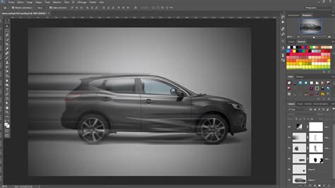 Tutoriel Photoshop cc 2015.5..Effet de Vitesse sur l'arrière d'une