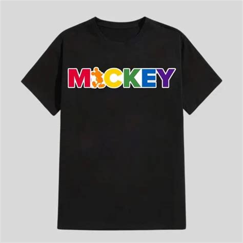 Playera Mickey Mouse Orgullo Gay Lgbtq Disney Unisex Meses sin interés