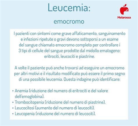 Leucemia che cos è sintomi cause diagnosi e cure