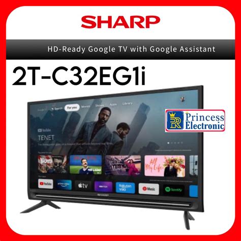 Jual Sharp Inch Smart Tv Google Tv T C Eg I Shopee Indonesia