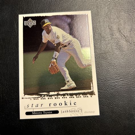 C54a 1998 Upper Deck 275 Miguel Tejada Star Rookie Oakland Athletics