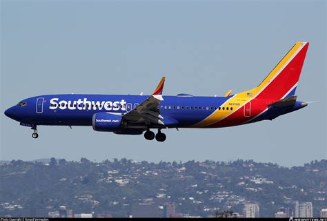 N Q Southwest Airlines Boeing Max Photo By Ronald Vermeulen