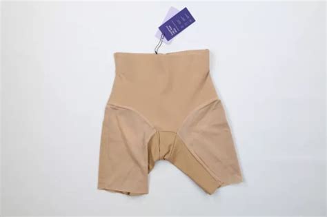 NEW HONEYLOVE WOMENS Size XL All Over Sculpt SuperPower Mid Waist Short Nude 68 76 PicClick UK