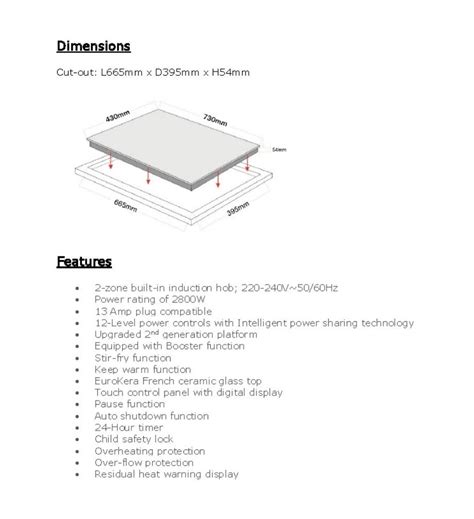 tecno tih induction hob tv home appliances kitchen appliances