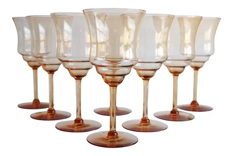 Vintage Cocktail Glasses - Set of 8 | Chairish