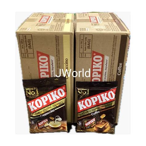 wholesale ctn kopiko coffeeshot candy classic cappuccino pkt
