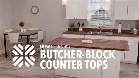 How to Install Butcher Block Counter Tops | LL Flooring